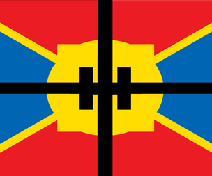 The War Flag of The Kingdom of Unixploria.